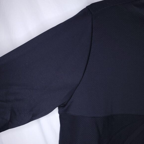 Adidas Sweatshirt Mens XL Black Golf 1/4 Zip Pullover Textured Ultimate 365 NWT - Picture 3 of 12